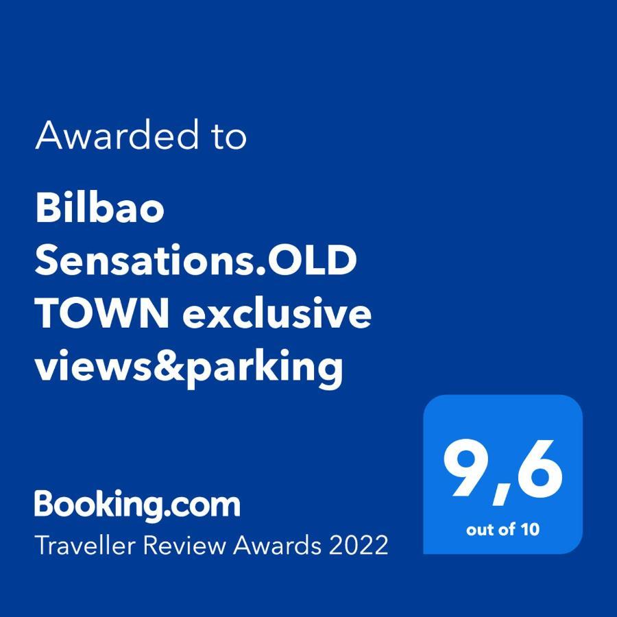 Bilbao Sensations.Old Town Exclusive Views&Parking Apartman Kültér fotó
